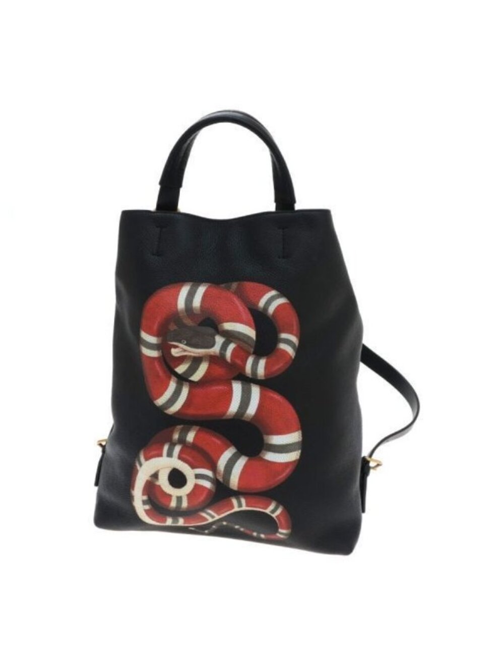 Gucci Snake Backpack Black